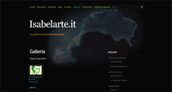 Desktop Screenshot of isabelarte.it